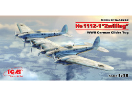 обзорное фото He 111Z-1 “Zwilling”, WWII German Glider Tug Літаки 1/48