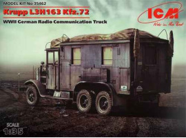 обзорное фото Krupp L3H163 Kfz.72, German radio vehicle II MIA Cars 1/35