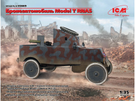 обзорное фото Model T RNAS - Бронеавтомобиль Автомобили 1/35