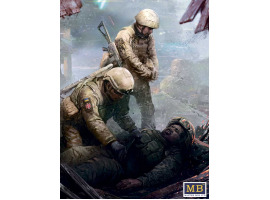 обзорное фото Russian-Ukrainian War series, Kit № 8. On the battlefield. Ukrainian military Figures 1/35