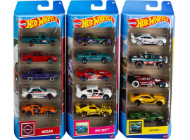 HOT WHEELS - Set of 5 cars in assortment 1806
