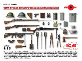 обзорное фото Weapons and equipment of the infantry of France I MB Detail sets
