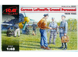 обзорное фото Ground personnel of the German Air Force (1939-1945) Figures 1/48