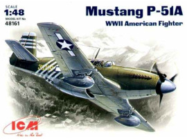 обзорное фото Mustang P-51А Літаки 1/48