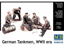 обзорное фото Німецькі танкісти часів Другої світової війни Фігури 1/35