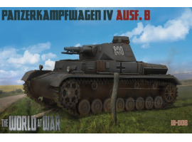 обзорное фото Сборная модель танка Pz.Kpfw. IV Ausf. B Бронетехника 1/76