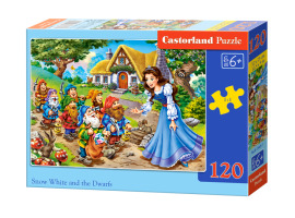 обзорное фото Puzzle Snow White and the Dwarfs 120 pieces 120 items