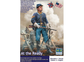 обзорное фото "At the Ready. Brigadier General Bufford’s Union Cavalry, Company Quartermaster Sergeant" Figures 1/35