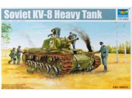 Сборная модель 1/35 Советский тяжелый танк КВ-8 Трумпетер