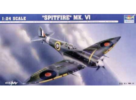 обзорное фото Сборная модель 1/24 Британский Spitfire Mk.Vi Трумпетер 02413 Самолеты 1/24