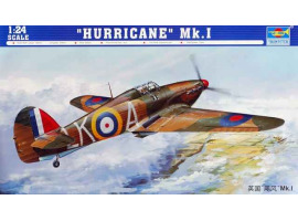 обзорное фото Сборная модель британского "Ураган" Mk.I Самолеты 1/24