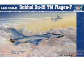 обзорное фото Збірна модель літака SU-15TM Flagon F Літаки 1/48