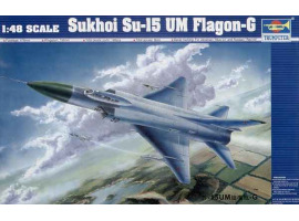 обзорное фото Збірна модель літака SU-15 UM Flagon G Літаки 1/48