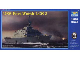 обзорное фото Сборная модель 1/350 USS Fort Worth (LCS-3) Трумпетер 04553 Флот 1/350