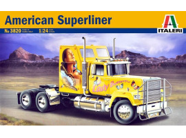 обзорное фото Збірна модель 1/24 вантажний автомобіль / тягач American Superliner Italeri 3820 Вантажівки / причепи
