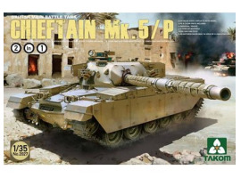 Scale plastic model 1/35 British MBT Chieftain Mk.5/P 2 in1 Takom 2027