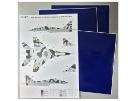 Foxbot 1:32 Digital camouflage masks for the MiG-29UB aircraft of the Ukrainian Air Force