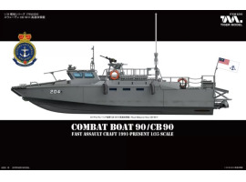 обзорное фото Збірна модель 1/35 Sweden CB-90 FSDT Assault Craft CB 90/Combat Boat 90 1991 - present Tiger Model 6293 Флот 1/35