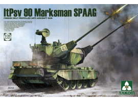 Збірна модель 1/35 Фінська система ППО ltPsv 90 Marksman SPAAG Таком 2043