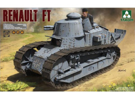 обзорное фото FT-17 French Light Tank 3 in 1 Armored vehicles 1/16