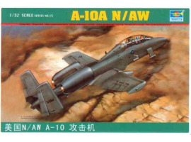 Scale model 1/32 Airplane A-10A N/AW Trumpeter 02215