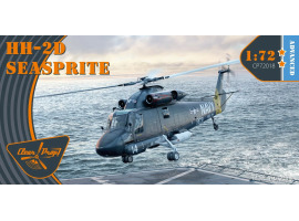 Сборная модель вертолет 1/72 HH-2D Seasprite Clear Prop 72018