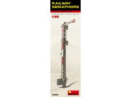 обзорное фото Scale model 1/35 Railway semaphore MiniArt 35566 Accessories 1/35