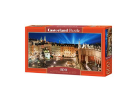 обзорное фото Puzzle "Krakow main square at night" 600 pieces 600 items