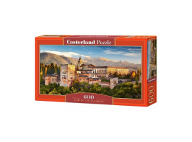обзорное фото Пазл "Вид на Альгамбра" 600 шт 600 элементов