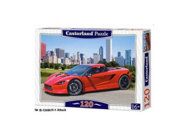 обзорное фото Puzzle "Race car" 120 pieces 120 items