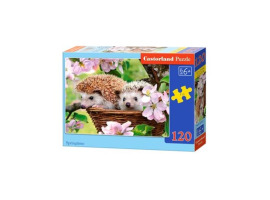 обзорное фото Puzzle "Hedgehogs" 120 pieces 120 items