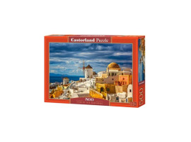 обзорное фото Puzzle View of Oia Santorini 500 pieces 500 items