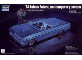 обзорное фото Збірна модель 1/25 автомобіль Ford Falcon 64 Futura Contemporary Custom Trumpeter 02510 Автомобілі 1/25