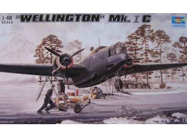 обзорное фото Збірна модель літака Wellington Mk.1C Літаки 1/48