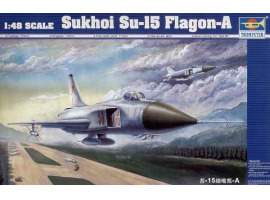 обзорное фото Збірна модель літака Sukhoi Su-15  Flagon A Літаки 1/48