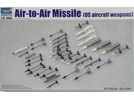 обзорное фото Scale model 1/32 US aircraft weapons-- Air-to-Air Missile Trumpeter 03303 Aircraft 1/32