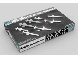 обзорное фото Scale plastic model 1/32 Missile (U.S. Aircraft Weapons) Trumpeter 03306 Aircraft 1/32