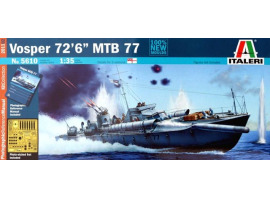 обзорное фото British torpedo boat Vosper 72' 6" MTB 77 Fleet 1/35