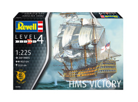 обзорное фото Scale model 1/225 ship HMS Victory Revell 05408 Fleet 1/225