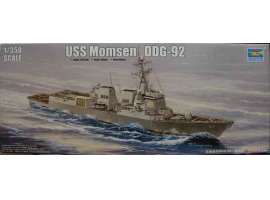 обзорное фото Збірна модель 1/350 Військовий корабель США "Momsen DDG-92" Trumpeter 04527 Флот 1/350