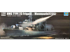 обзорное фото Збірна модель 1/350 Фрегат HMS TYPE 23 – Monmouth (F235) Trumpeter 04547 Флот 1/350
