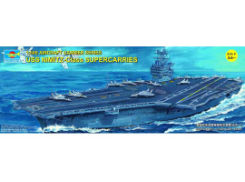 обзорное фото Збірна модель 1/500 Aircraft carrier - U.S.CV№68 Nimitz Trumpeter 05201 Флот 1/500
