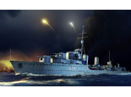 обзорное фото Збірна модель 1/350 Єсмінць HMS Zulu Destroyer 1941 Trumpeter 05332 Флот 1/350