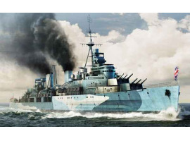 обзорное фото Scale plastic model 1/350 ship HMS Belfast Trumpeter 05334 Fleet 1/350