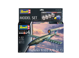 обзорное фото Model Set Fieseler Fi103 V-1 Aircraft 1/32