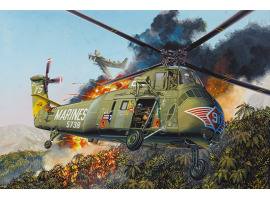 Сборная модель 1/48 Вертолет морской пехоты США H-34 Трумпетер 02881