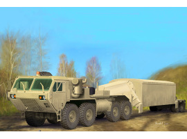 обзорное фото Сборная модель 1/72 тягач M983 с радаром AN/TPY-2 X-диапозона Трумпетер 07177 Автомобили 1/72