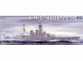 обзорное фото HMS HOOD 1931 Fleet 1/700