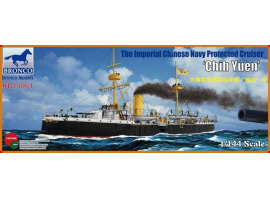 обзорное фото Buildable model of the protected cruiser of the Imperial Chinese Navy "Chi Yuen" Fleet 1/144