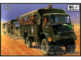 Збірна модель автомобіля Bedford QLT 4×4 Troop Carrier